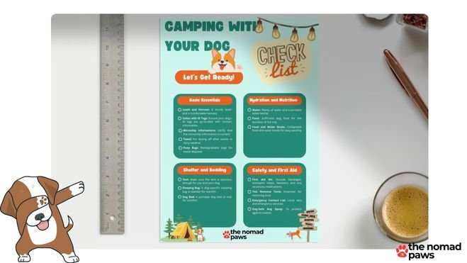 [FREE DOWNLOAD] Camping with Your Dog Checklist