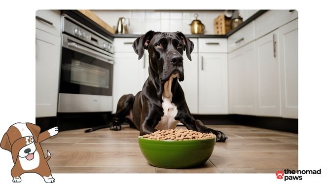 What should Great Danes not eat