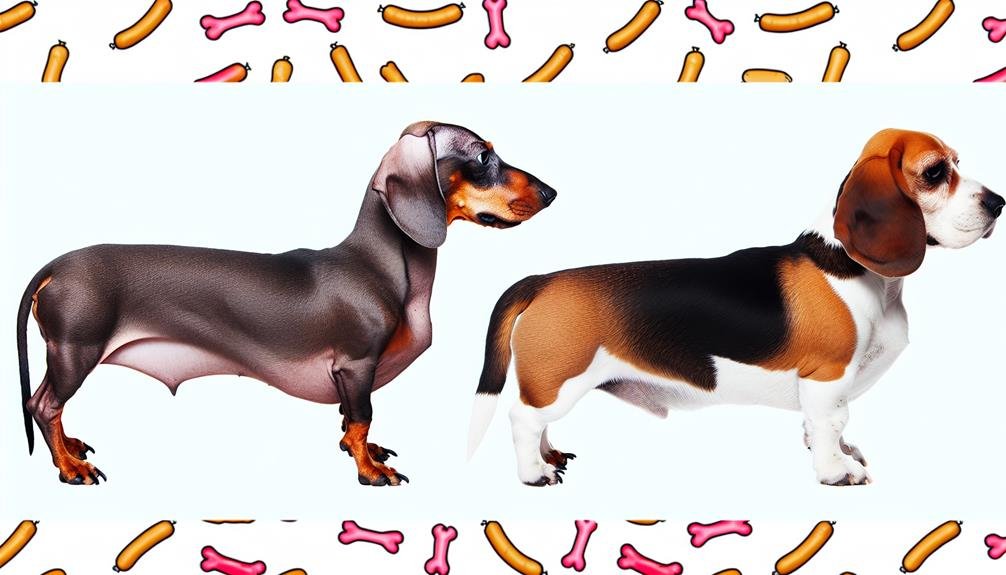 sausage dog size comparison