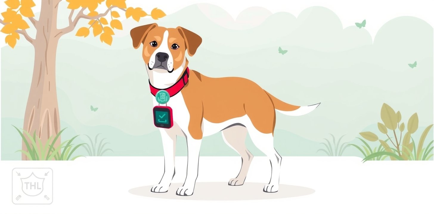 Dog travel safety with GPS tracker for peace of mind