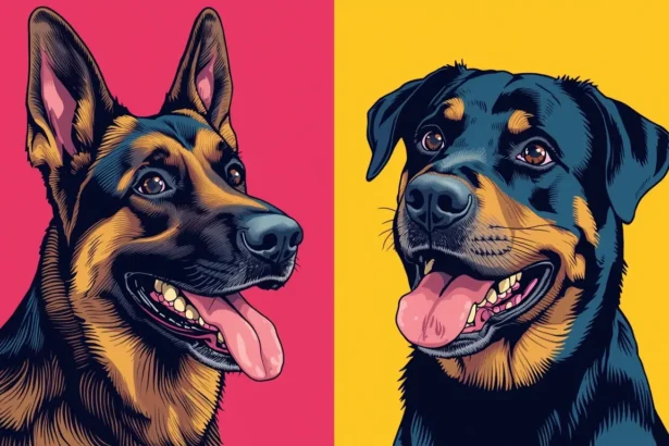 german shepherd vs rottweiler