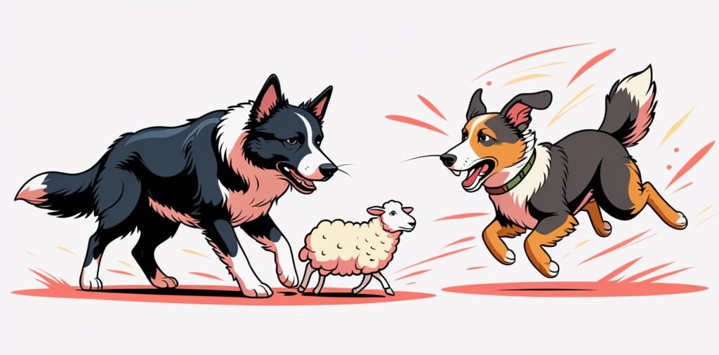 Border Collie vs Australian Shepherd energy and exercise requirements for intelligent dog breeds