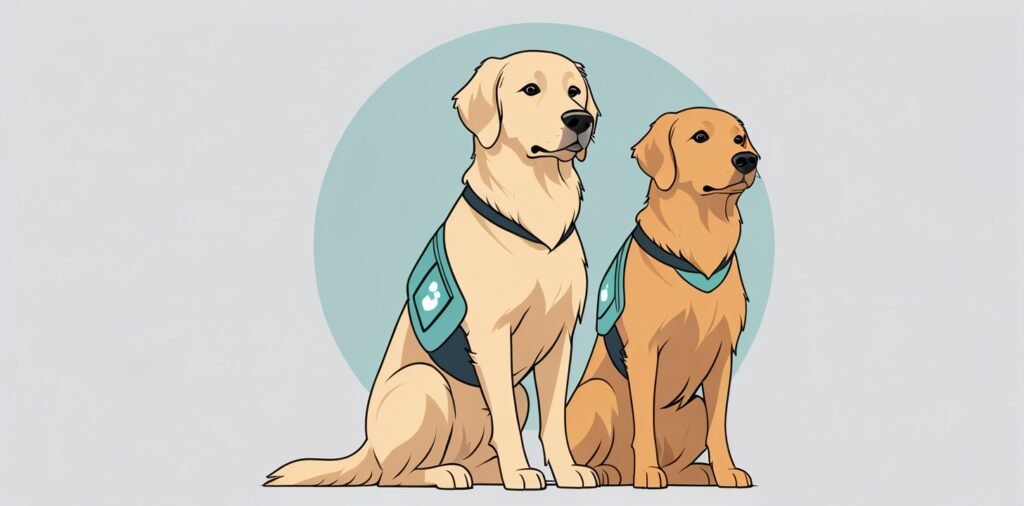 Service dog with vest for Emirates service dog policy