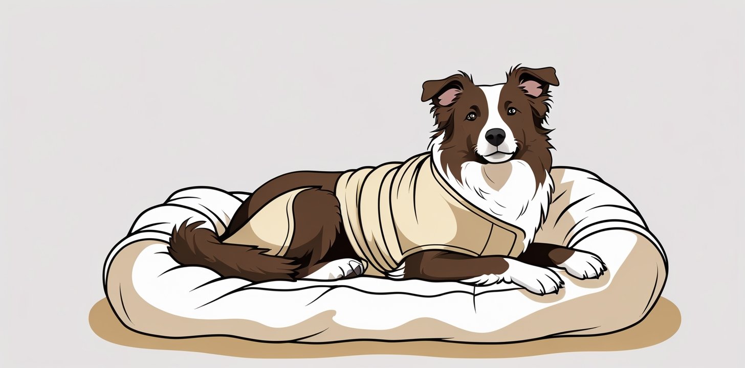 dog with management tools like ThunderShirt for anxiety