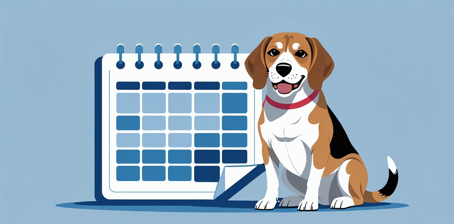 dog with 7 month timeline for japan travel