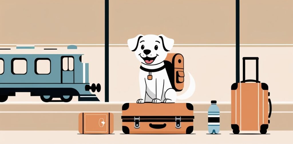 large dog-friendly trains