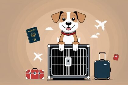 how to keep dog calm during flight