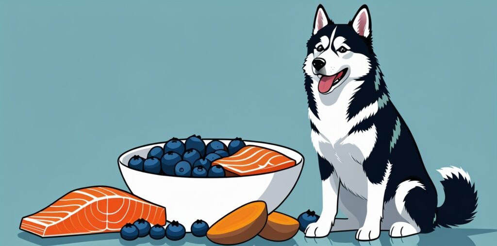 Best food for huskies nutritional needs with healthy ingredients