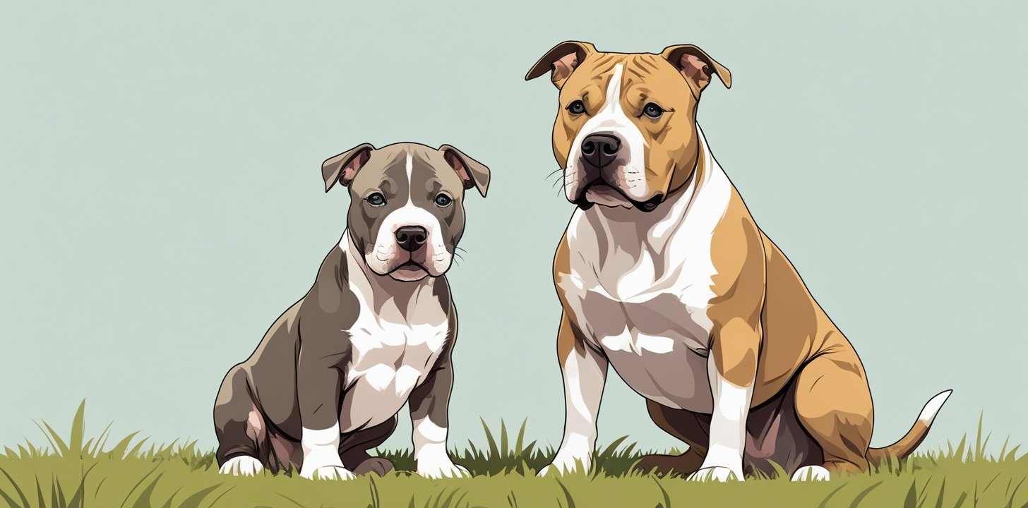 Pit bull puppy and adult for countries lifting bans