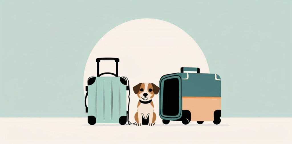 Korean Air pet policy booking preparation dog with carrier
