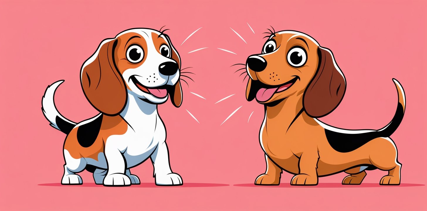 Beagle vs Dachshund
