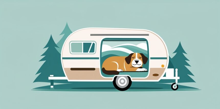 Can Dogs Ride in a Travel Trailer?