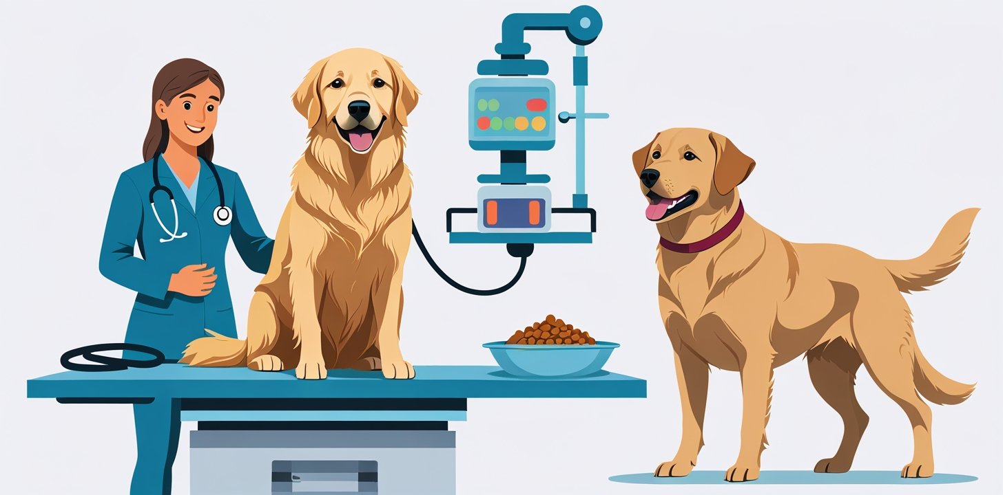 Golden Retriever vs Labrador Retriever health and lifespan comparison showing care differences