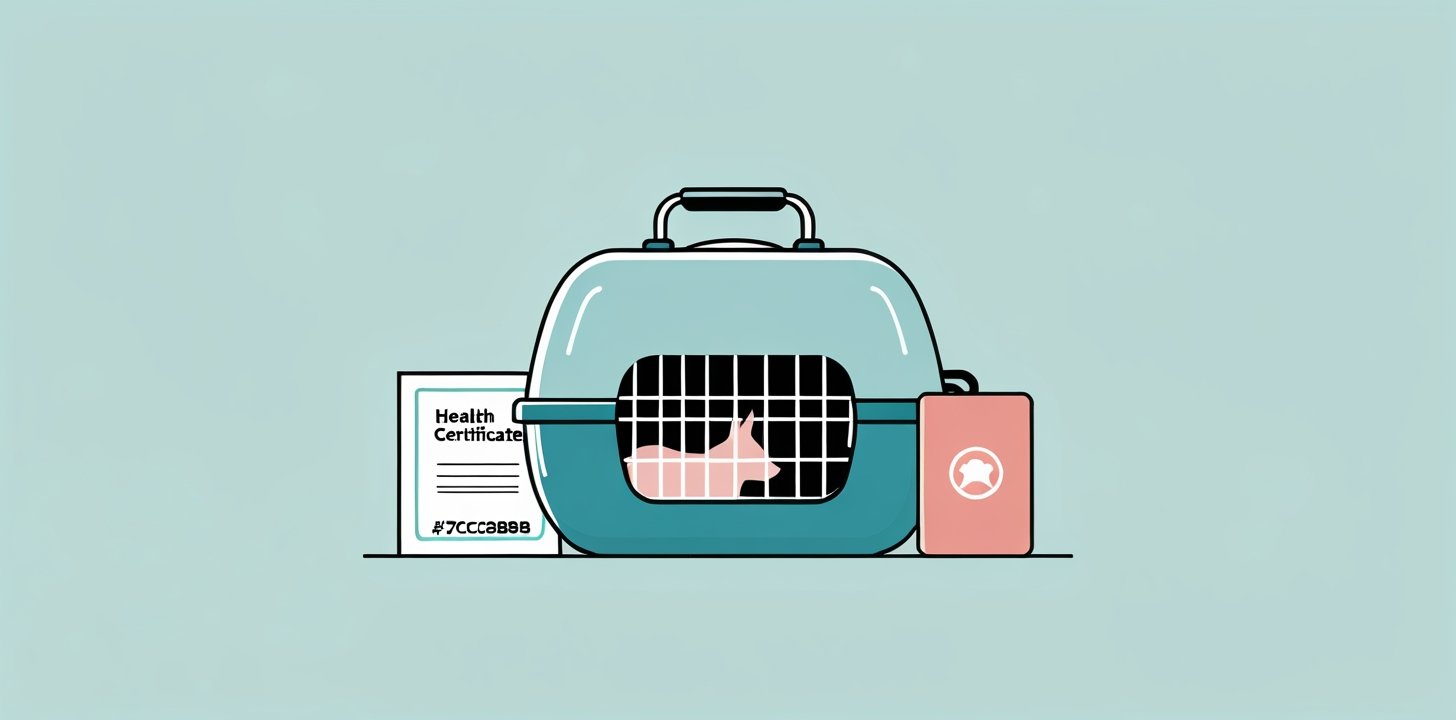 Pet documents and carrier for EVA Air travel