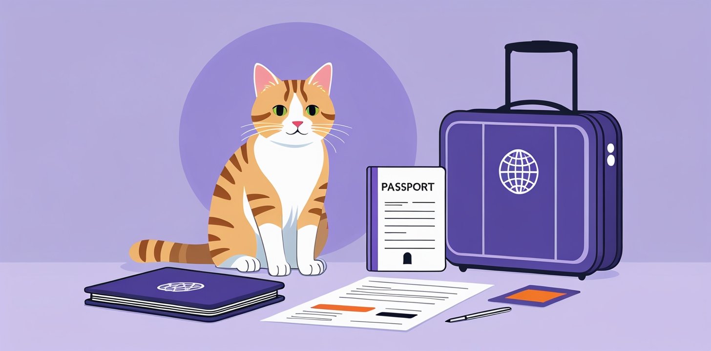 Pet with documents for Qantas pet policy